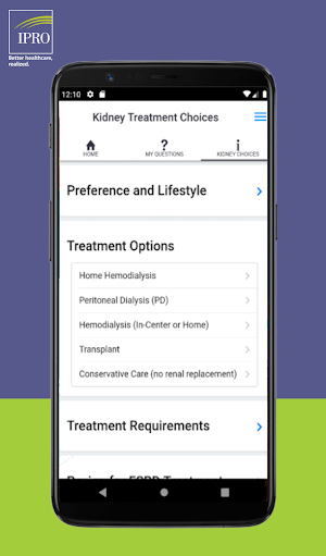 Kidney Treatment Choices Screenshot 1