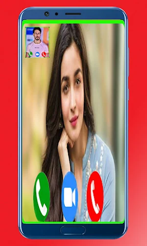 Alia Bhatt Video Call - Prank Screenshot 3