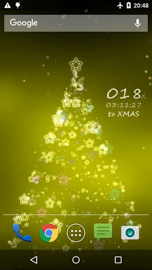Christmas Live Wallpaper Screenshot 1