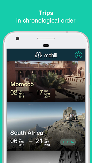 Mobili: Group Travel Planner & Itinerary Organizer Screenshot 0