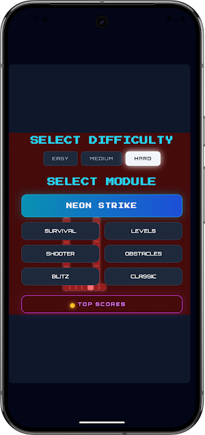 Neon Snake Strike By MDBTDJ Screenshot 2
