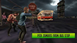 Zombie City Bus: Driver vs Zom Screenshot 1