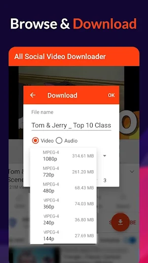 Tube Mp3 Mp4 Video Downloader Screenshot 0