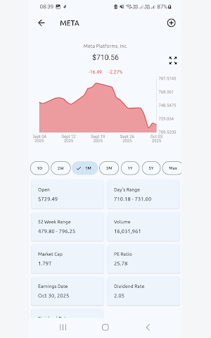USA Stock Ticker & Widget Screenshot 3