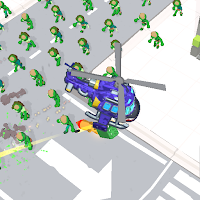 Helicopter Task-City Fall War
