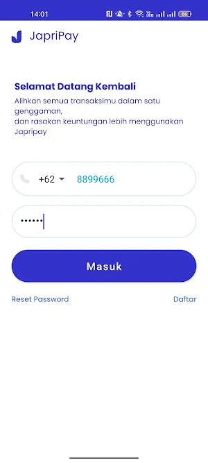 Japri Pay Screenshot 3
