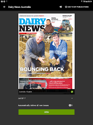 Dairy News Australia Screenshot 1