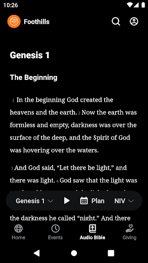 The Foothills Church Screenshot 2