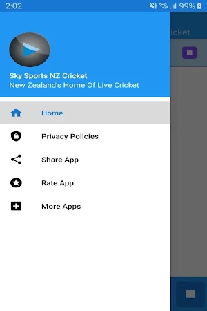 Sky Sports NZ Cricket Radio App Free Online Screenshot 1