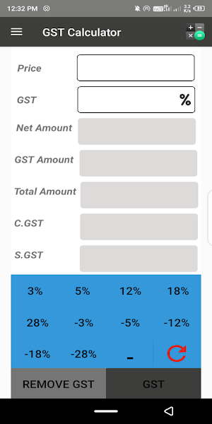 GST Calculator:Calculate,Stror Screenshot 0