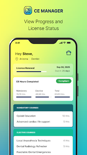 Dental CE Manager Screenshot 3