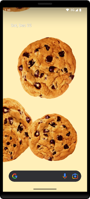 Cookies Live Wallpaper Screenshot 2