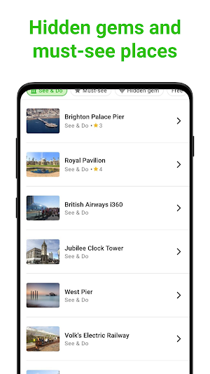 Brighton Tour Guide:SmartGuide Screenshot 2