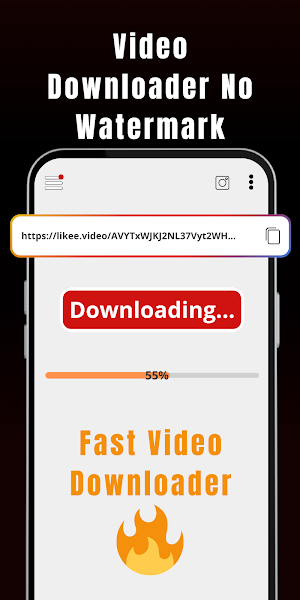 Likee Video Downloader No Logo Screenshot 2