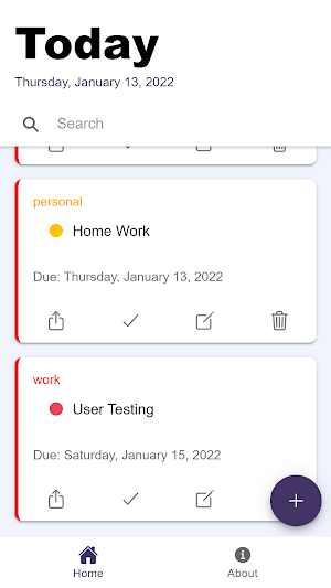 toDo Screenshot 1