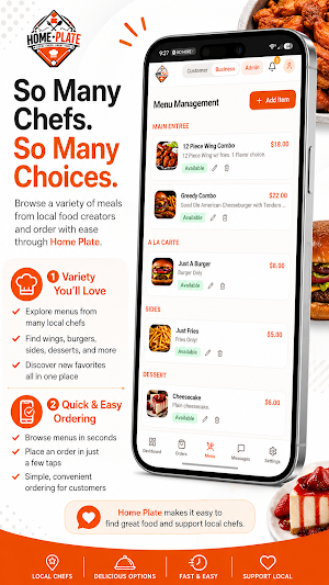Home Plate Local: Food Near U Screenshot 2
