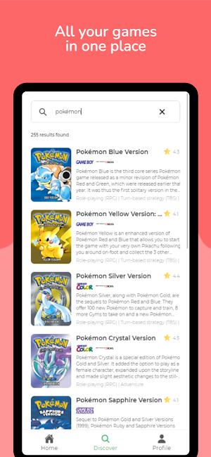 GameLib Screenshot 2