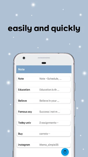 Note - Schedule, Memo, List Screenshot 0