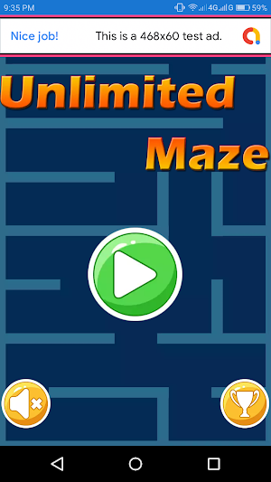 Unlimited Maze Screenshot 0