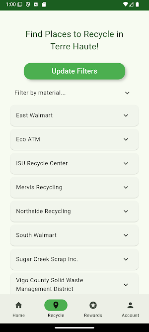 reTHink Mobile App Screenshot 1