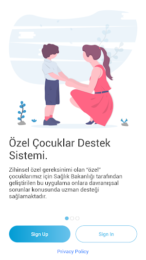Özel Çocuklar Destek Sistemi Screenshot 0