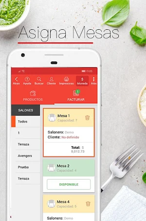 POSMOVI Restaurante Screenshot 2