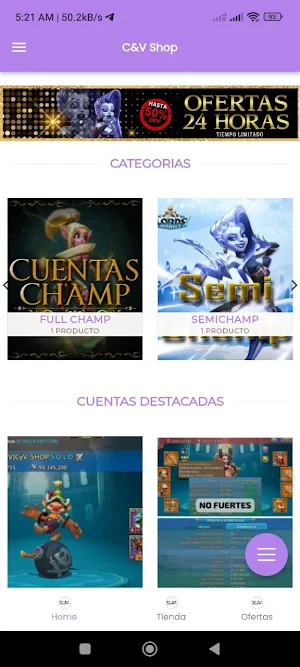 Lords Mobile Store Screenshot 1