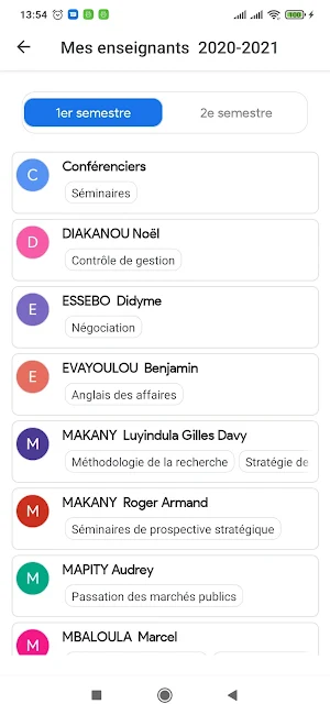 ESGAE mobile Screenshot 2