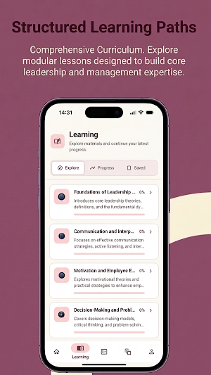 Leadership & Management Course Screenshot 1
