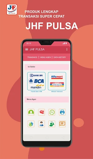 JHF PULSA - Aplikasi Agen Pulsa, PLN & PPOB Screenshot 1