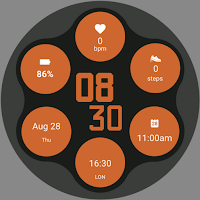 Active Sport Watch face