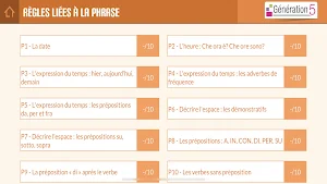 Mémo italien A1-A2 Screenshot 3