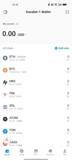 FxWallet Screenshot 0