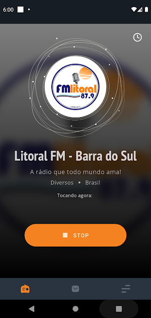LITORAL FM BARRA DO SUL Screenshot 2