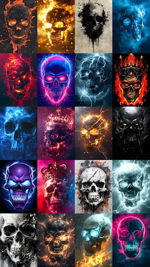 Skull Wallpapers - HD Gallery Screenshot 1