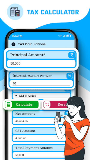 Loan EMI Calculator Screenshot 2