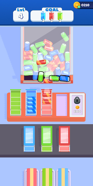 Cans Jam : Sort Puzzle Screenshot 1