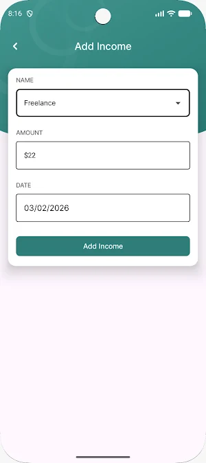 Moneytor: متتبع المصروفات Screenshot 1
