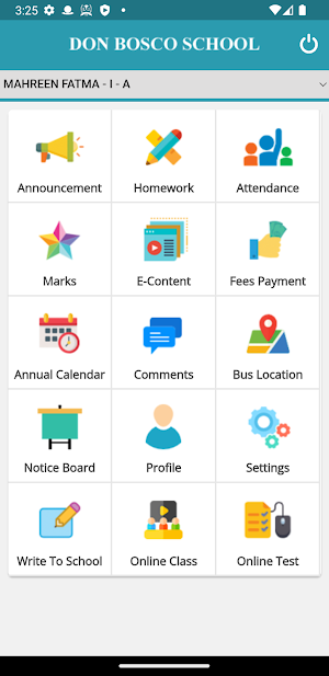 DON BOSCO SCHOOL Screenshot 1