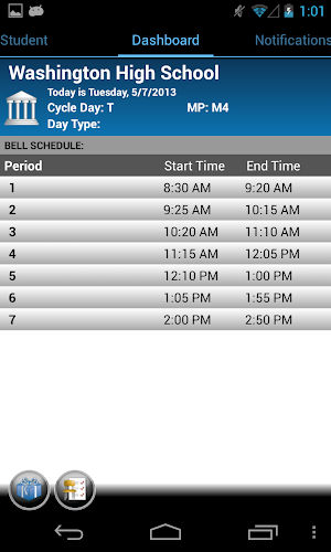eSchoolPLUS Admin Mobile App Screenshot 2