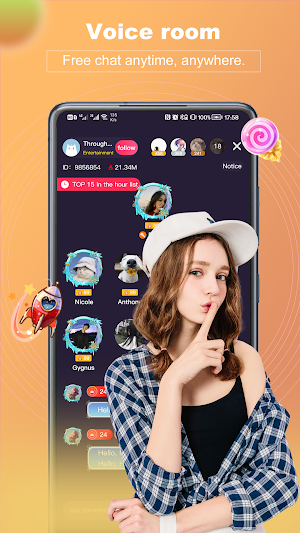 BiubiuClub-Voice Chat, party Screenshot 0