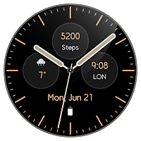 Awf Modern Analog - watch face
