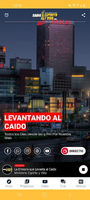 Ministerio Espiritu y Vida Screenshot 1