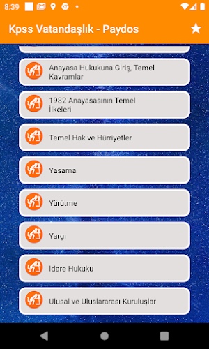 Kpss Vatandaşlık - Paydos Screenshot 1