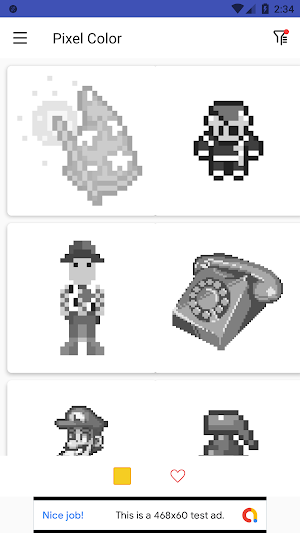 Pixel Art : Color By Numbers Child Screenshot 1