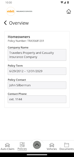 Orbit Insurance Services Screenshot 3