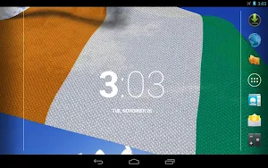 Ivory Coast Flag Live Wallpaper screenshot 8