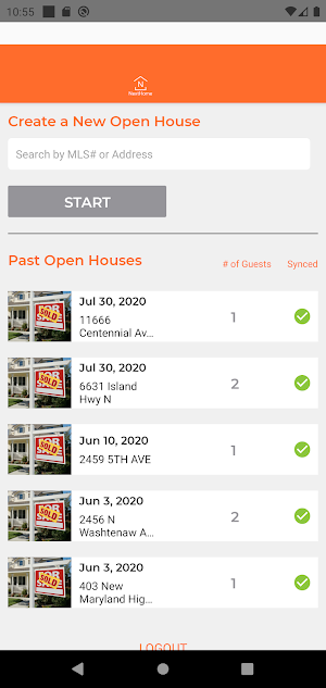 NextHome Open House Screenshot 0