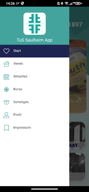 TuS Saulheim App Screenshot 2