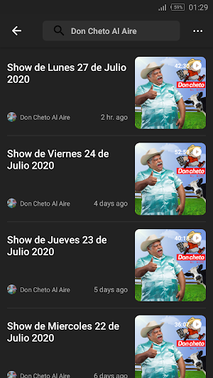 Ecuador Podcast Screenshot 2